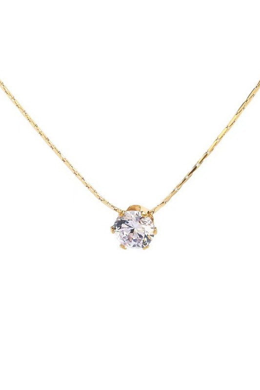 Gold 18K Stainless Steel Classic Necklace