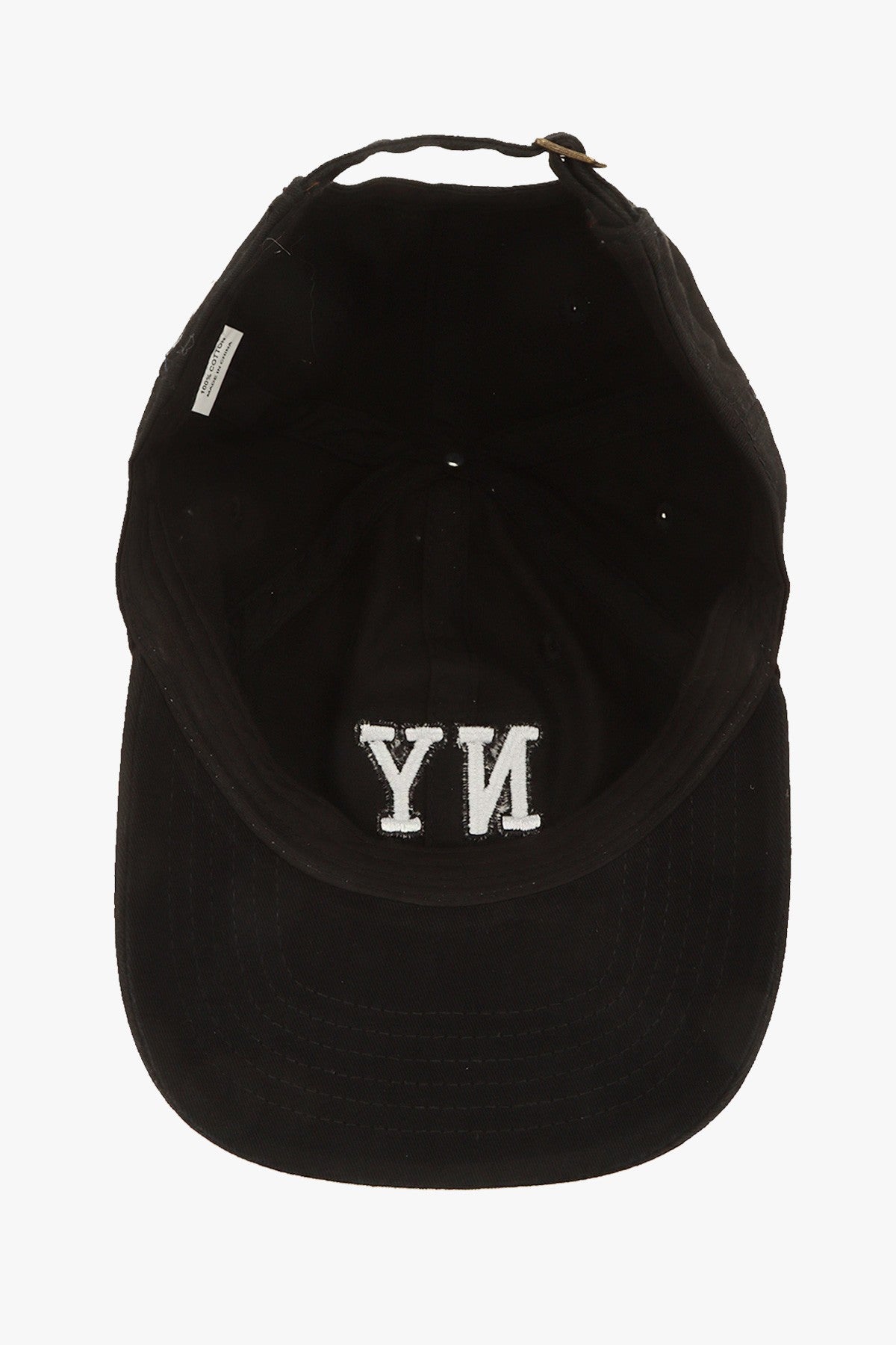Black NY Embroidered Cap