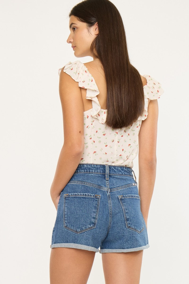 Sydney High Rise Vintage Medium Wash Short