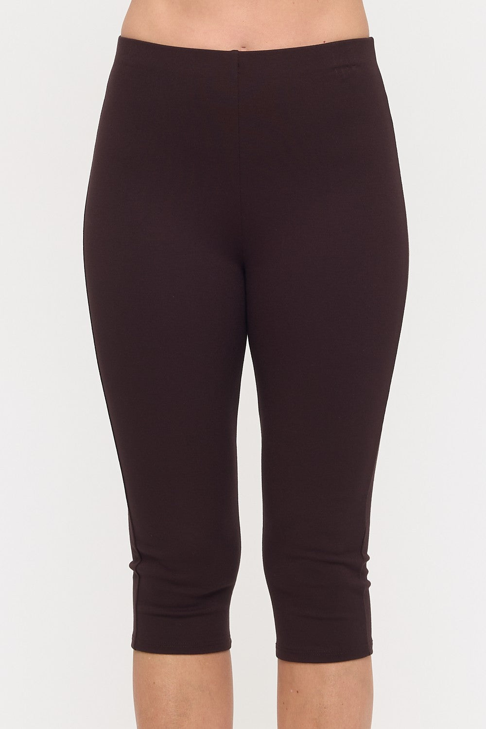Sunny Ponte High Rise Capri Pants