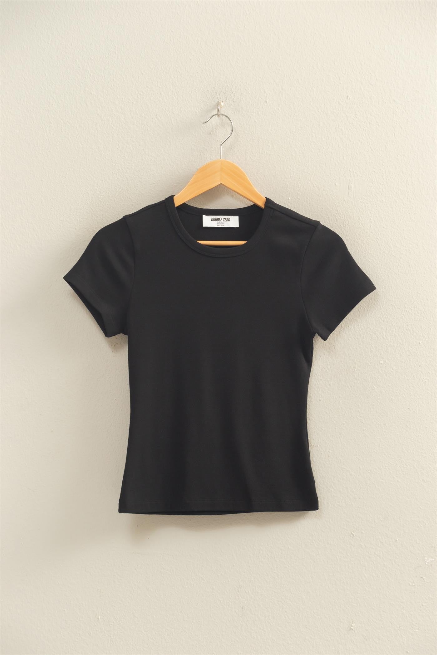 Saphryn mineral wash crewneck top