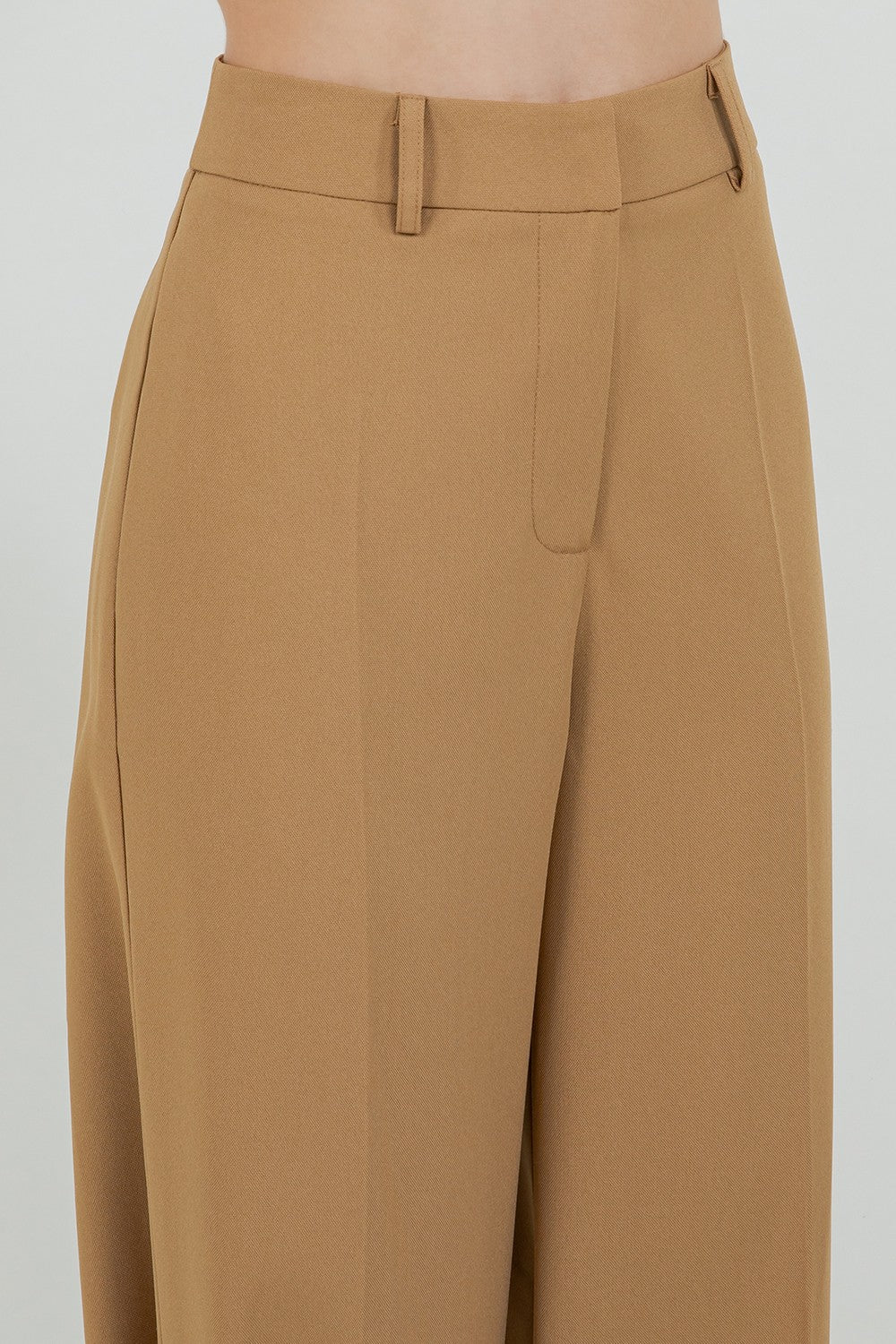 Savannah Tan Trouser With Leg Opening Adjusters