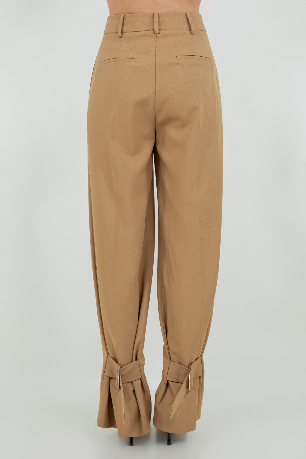 Savannah Tan Trouser With Leg Opening Adjusters