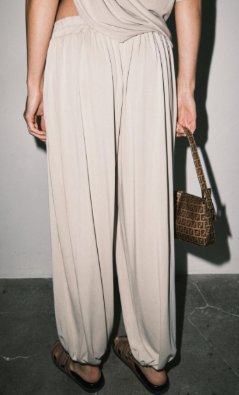 Petra Stone Knit Parachute Pants
