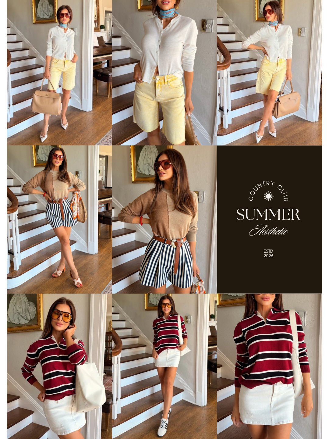 Country Club Chic Summer 2026 Edit