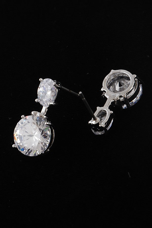 Rhinestone Dangle Earrings