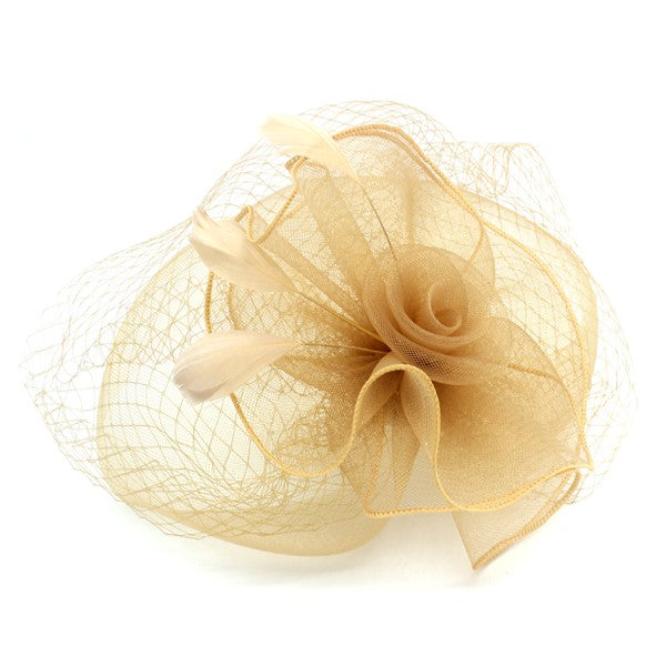 Classic Rose Fascinator