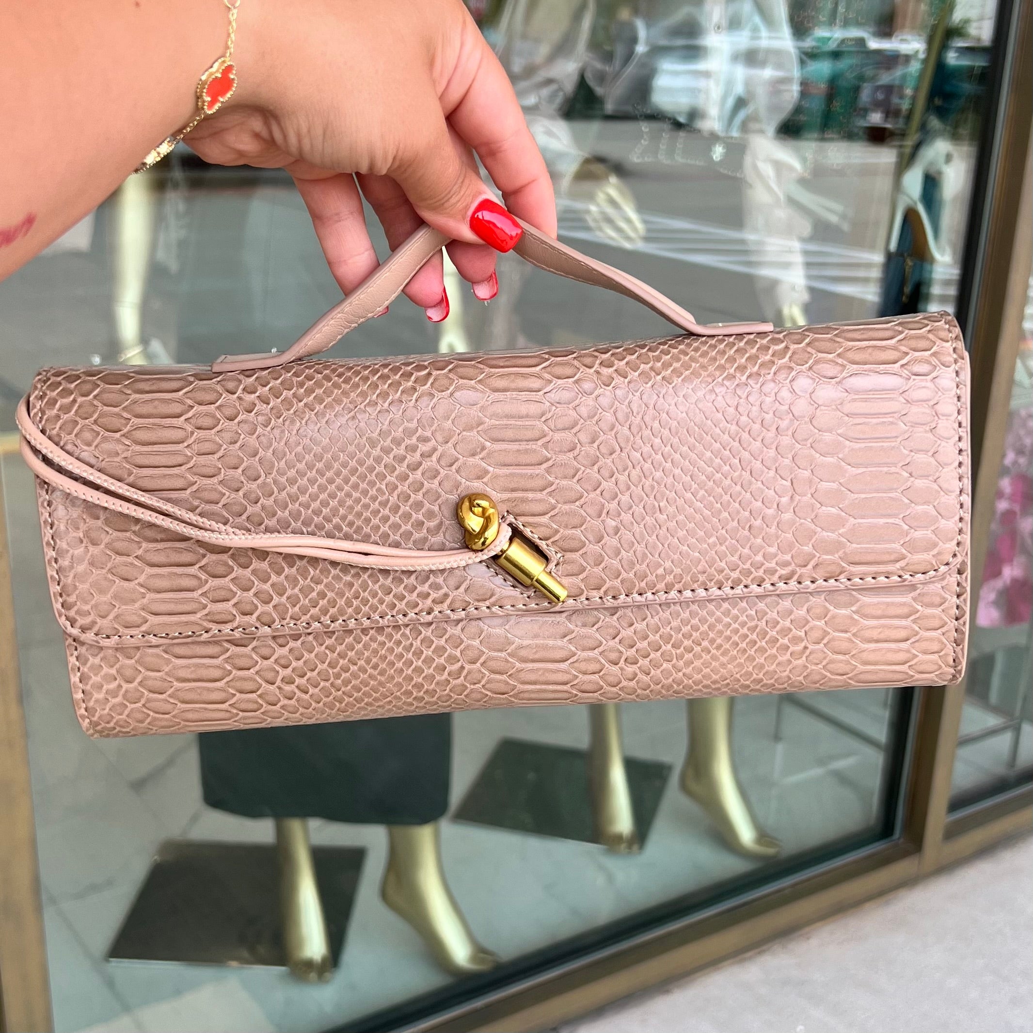 Coleen Braided Rectangle Handbag