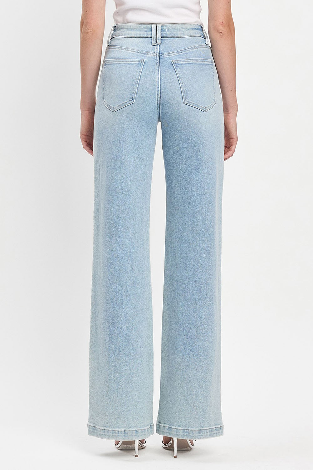 London high rise wide leg jeans