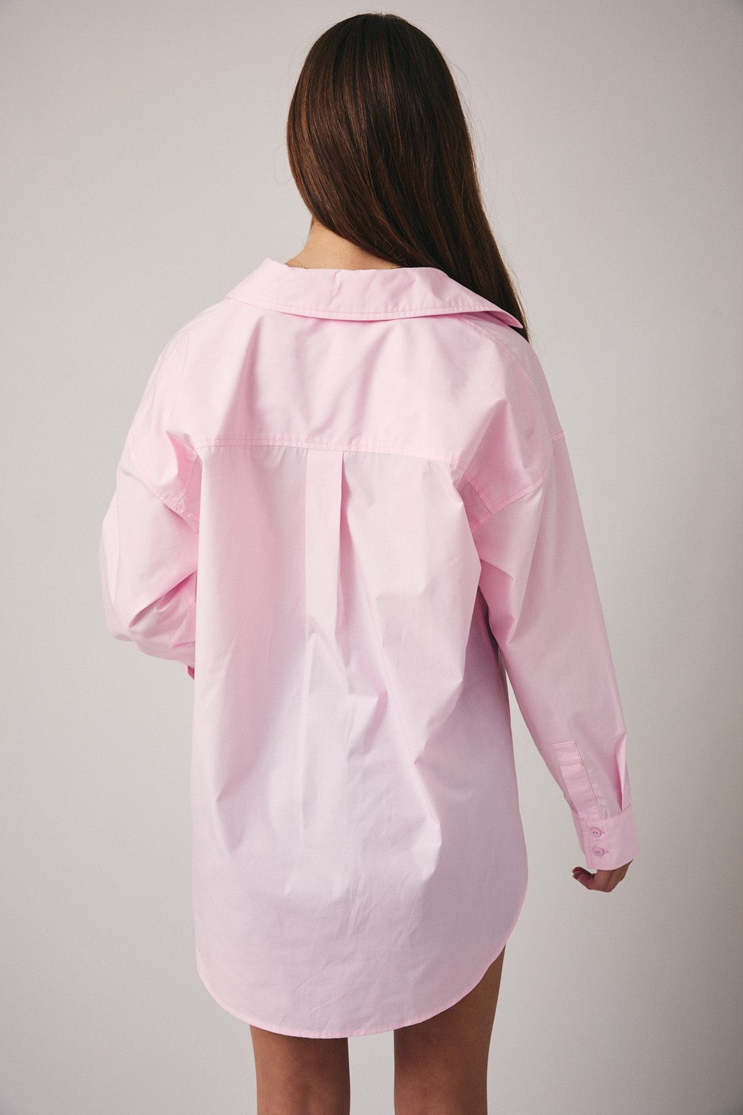 Penelope Baby Pink Button Down Top