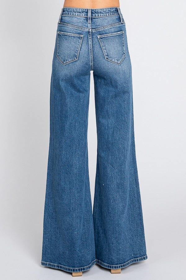 Lynden high rise wide leg jeans