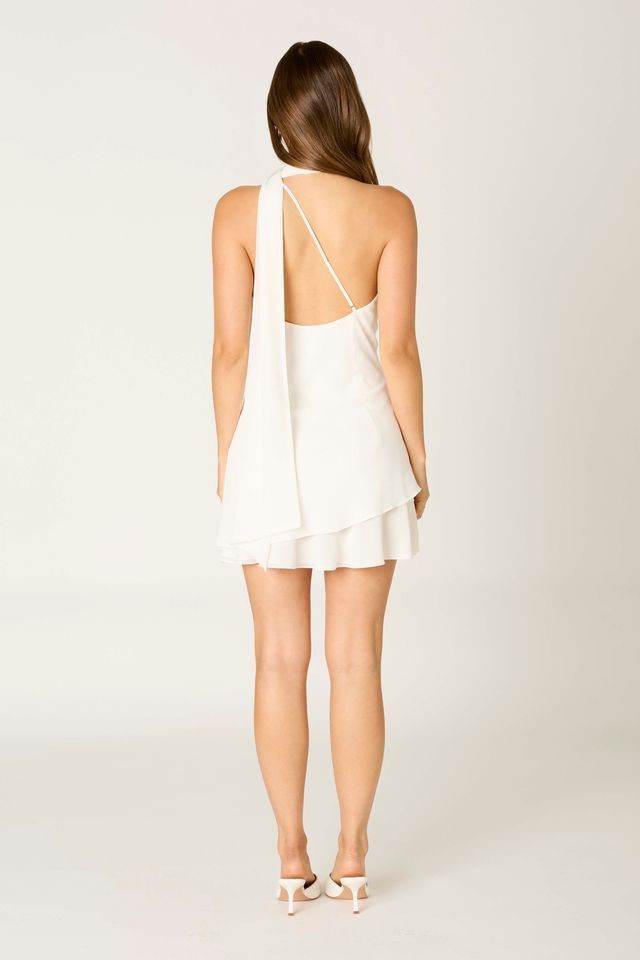 Freya one shoulder mini dress