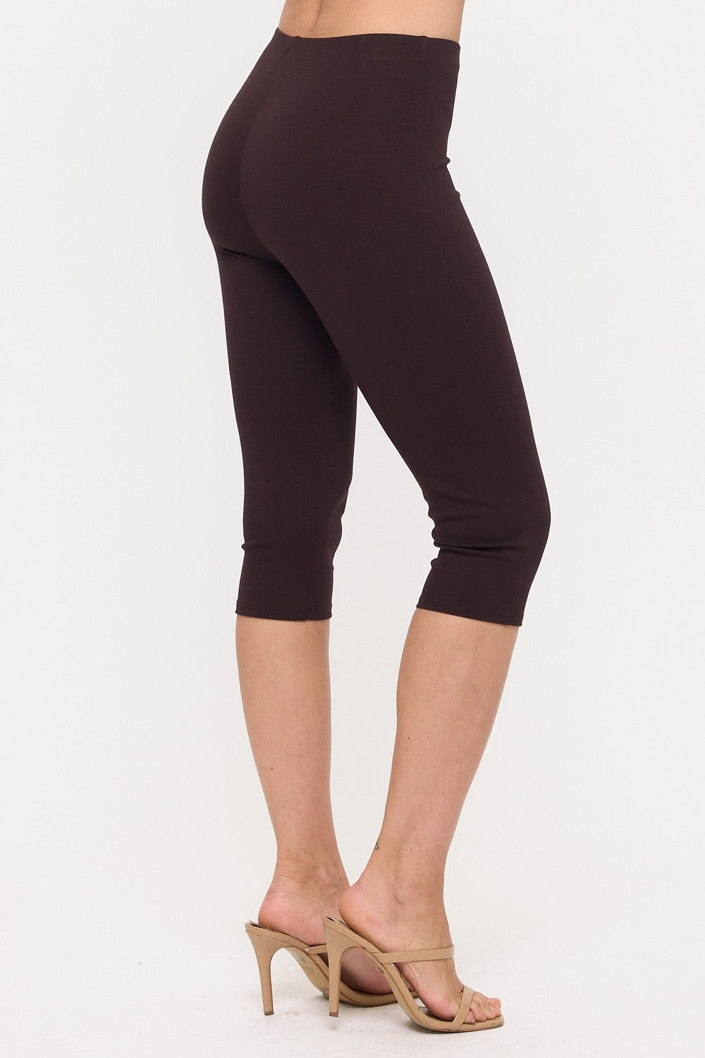 Sunny Ponte High Rise Capri Pants