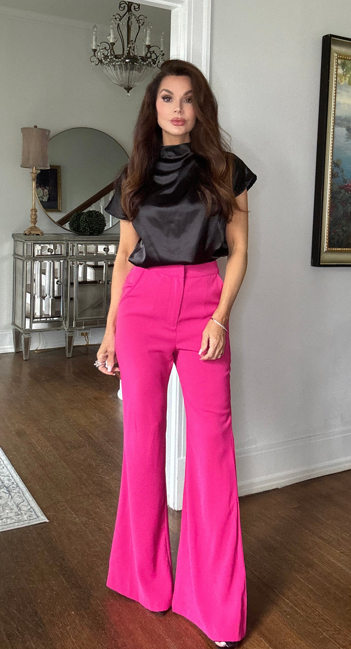 Sloane magenta trouser