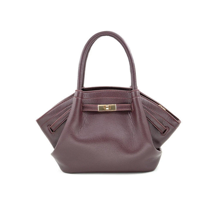 The Camille Burgundy Bag