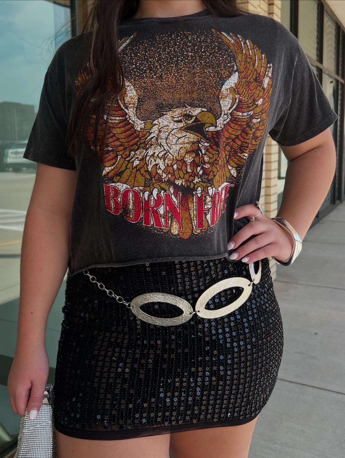 Born Free Cropped Tee