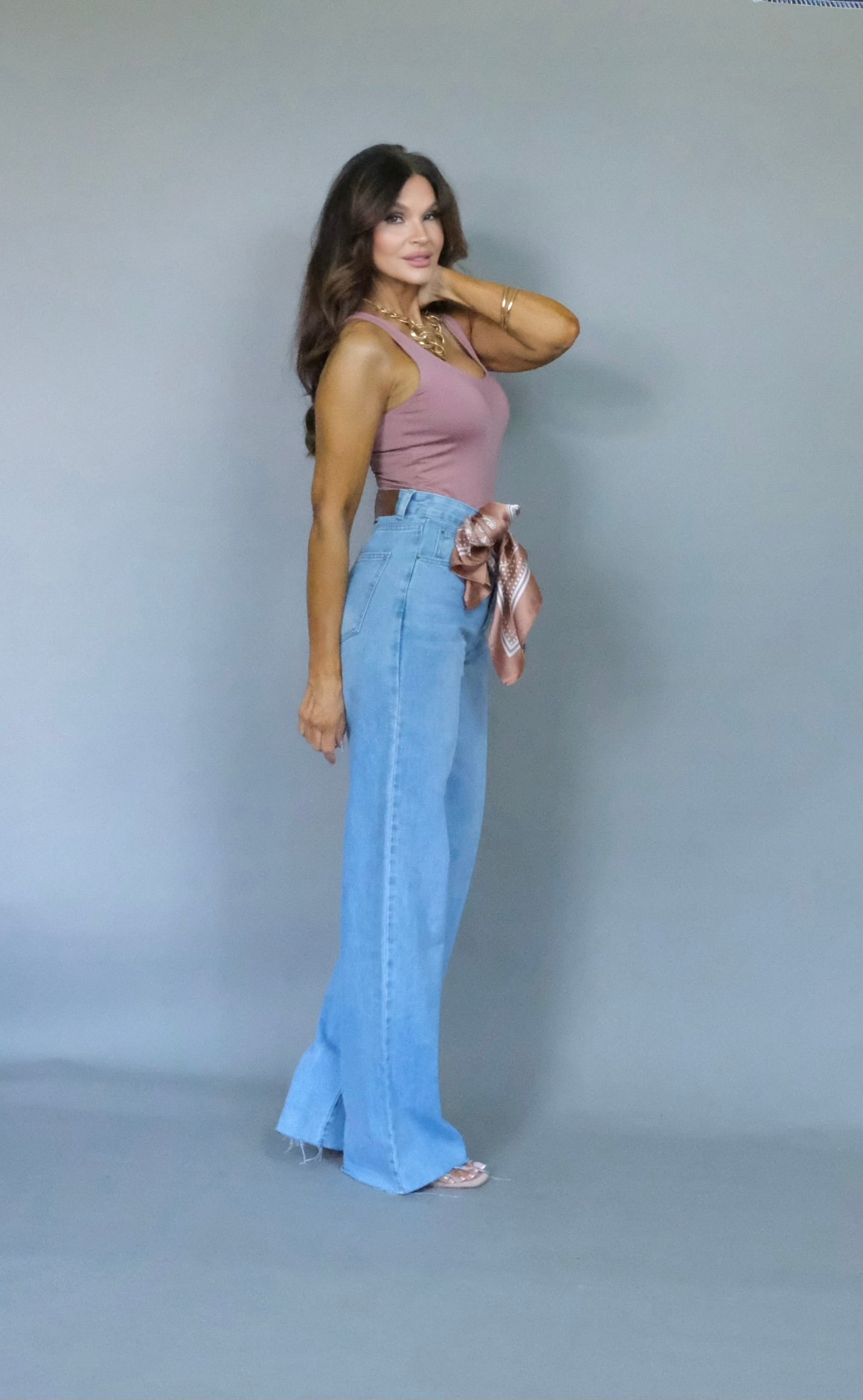 Alaina ash rose Double Layered Bodysuit