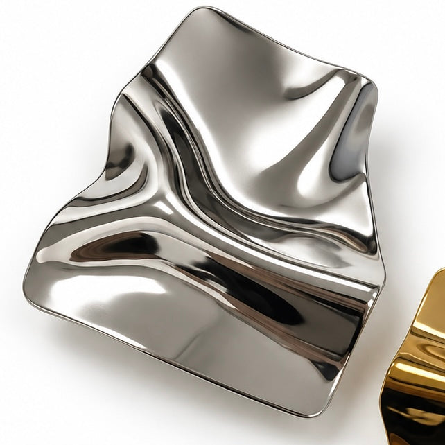 Abstract Metal Brooch