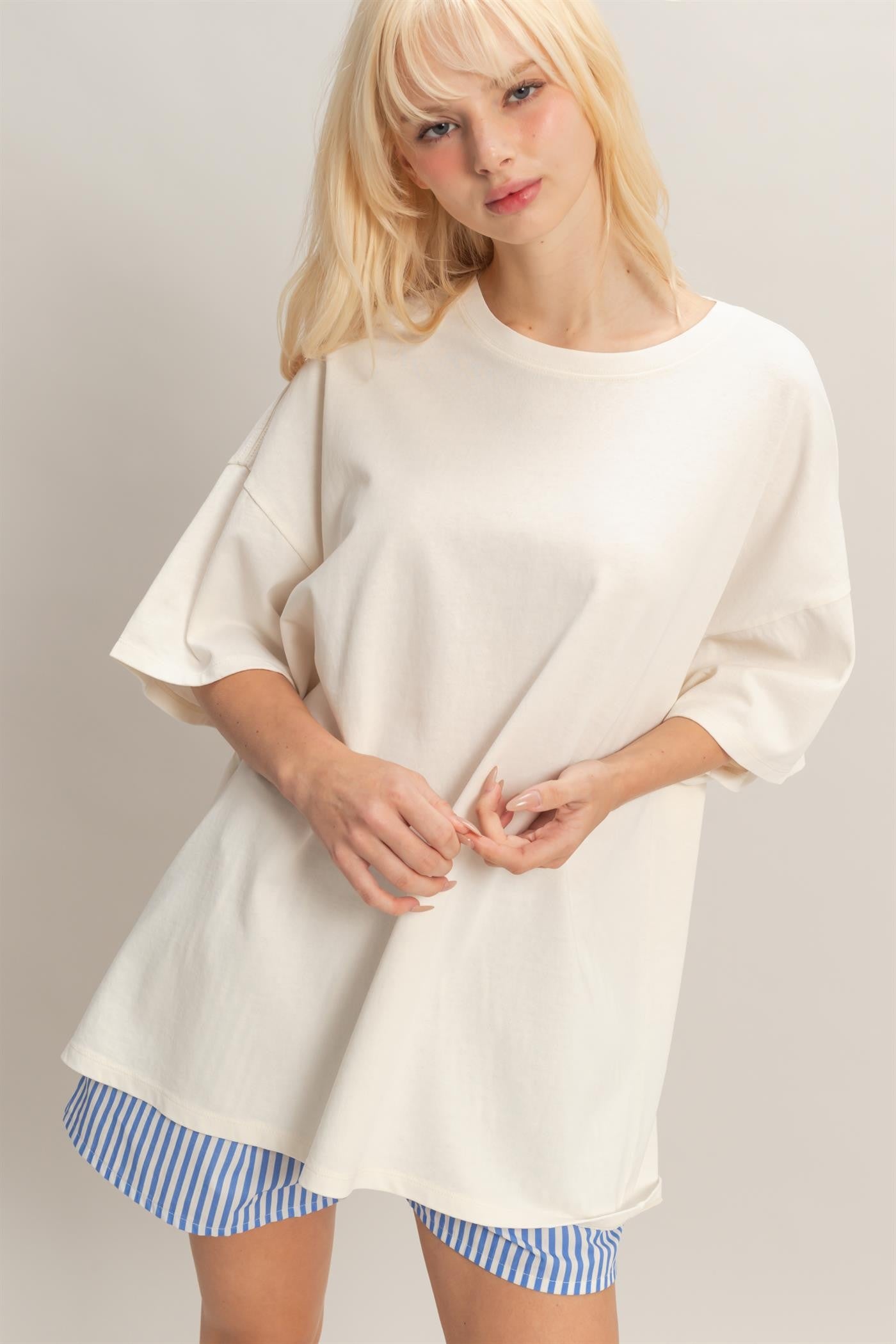 Elsie Oversized Mineral Wash T-Shirt