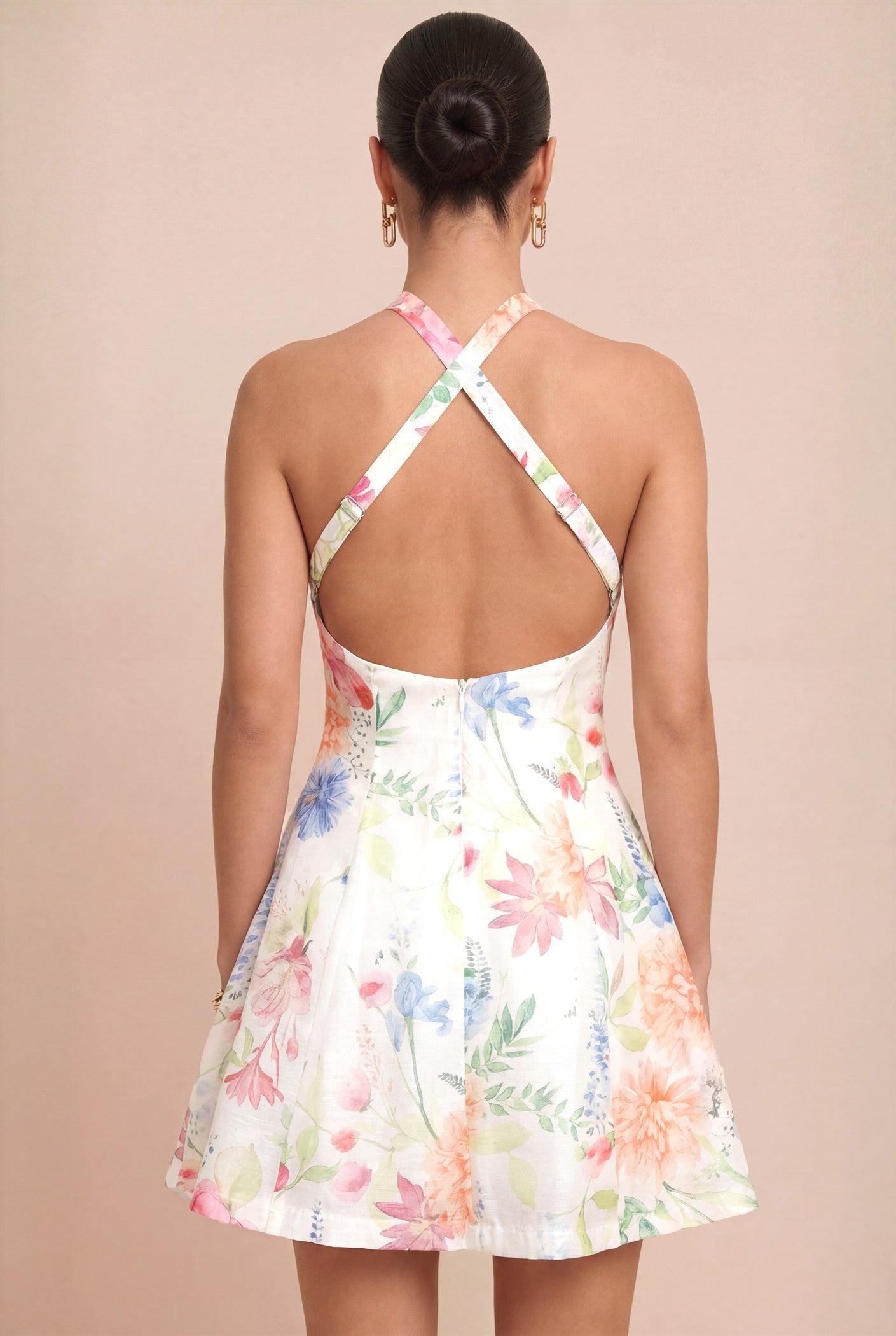 Kate Ivory Botanical Garden Bow Dress