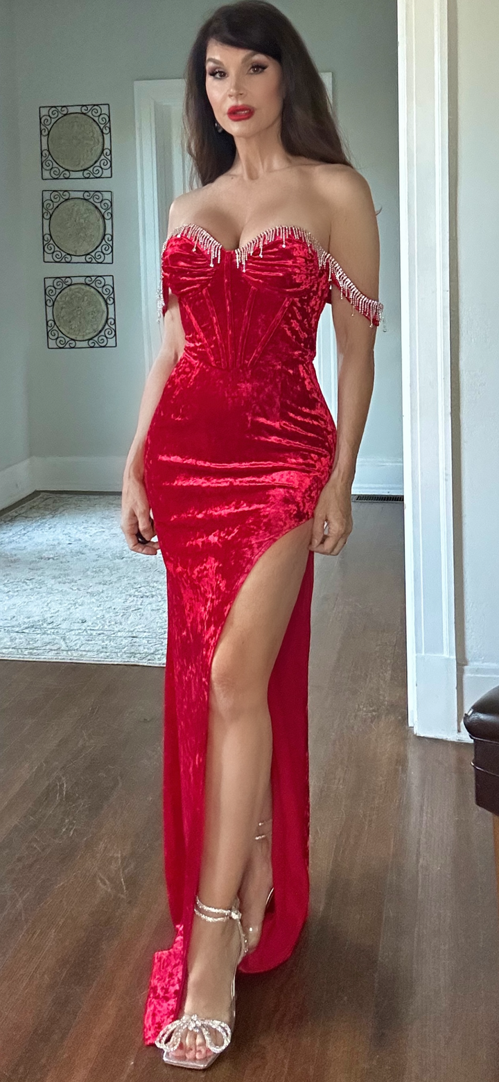 Natasha Red Velvet Formal