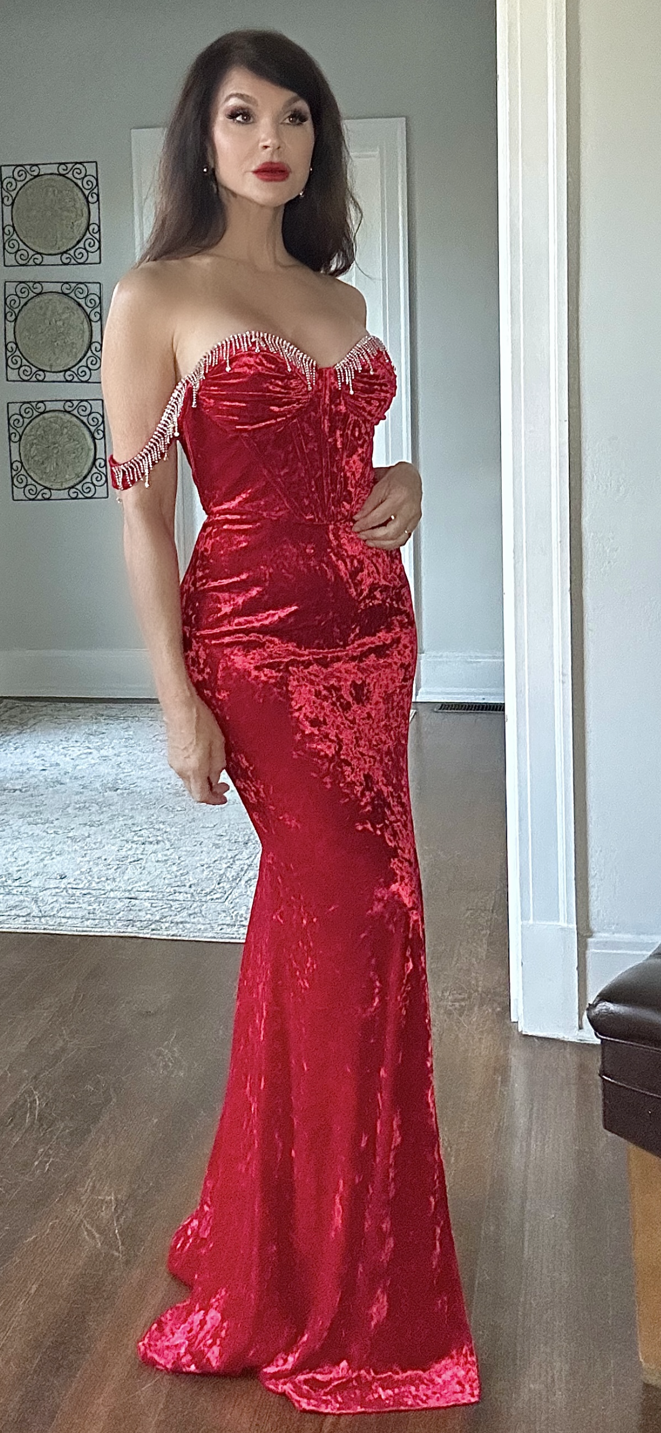 Natasha Red Velvet Formal