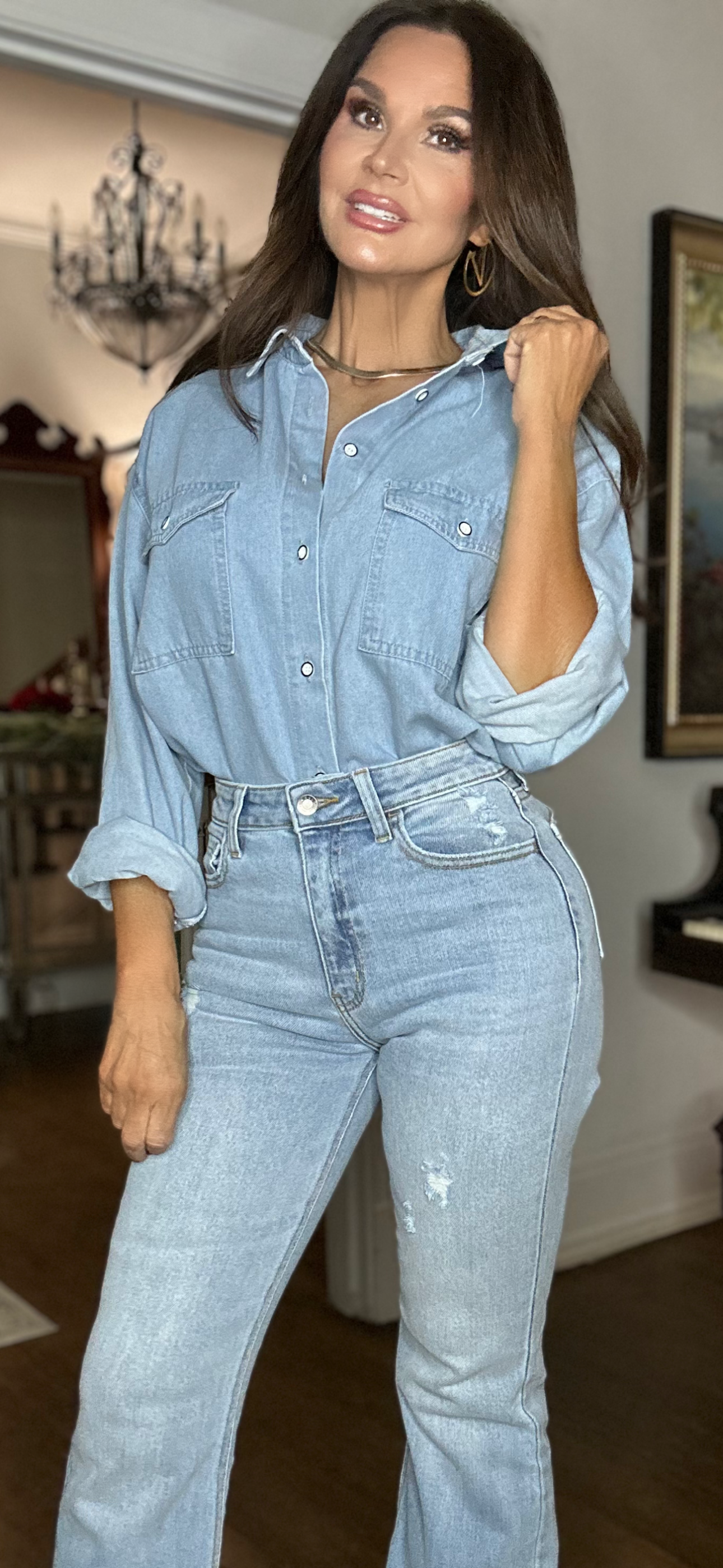 Demi Denim Shirt