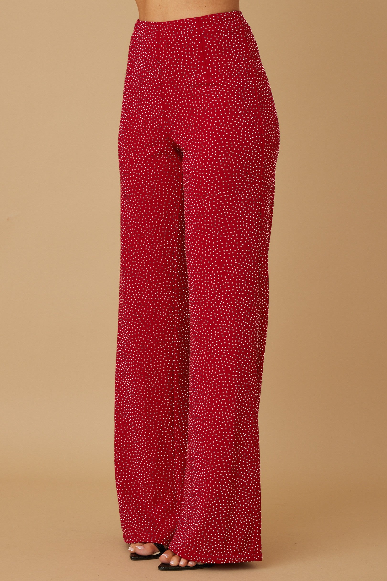 Spinderella red infinite micro ball pant