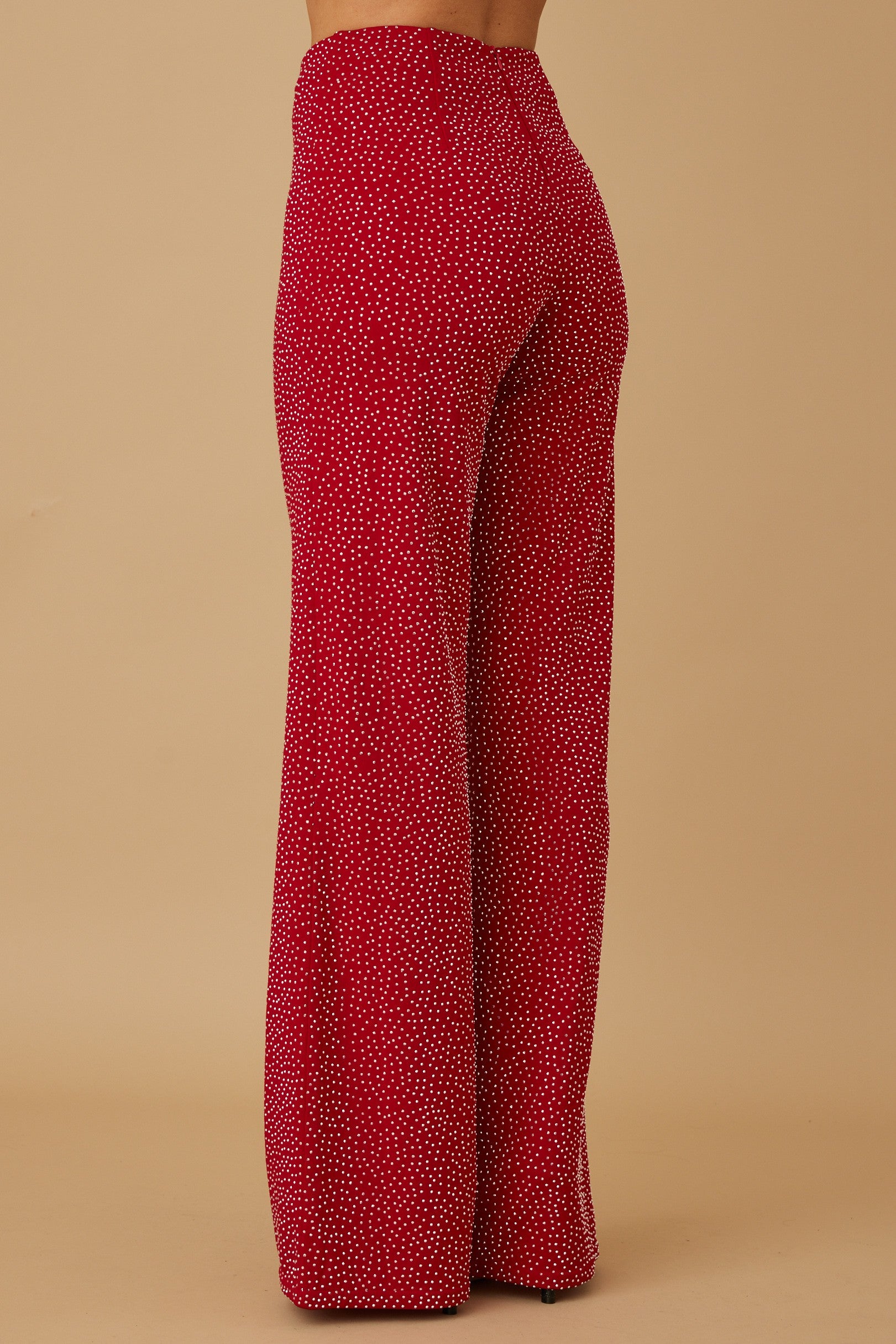 Spinderella red infinite micro ball pant