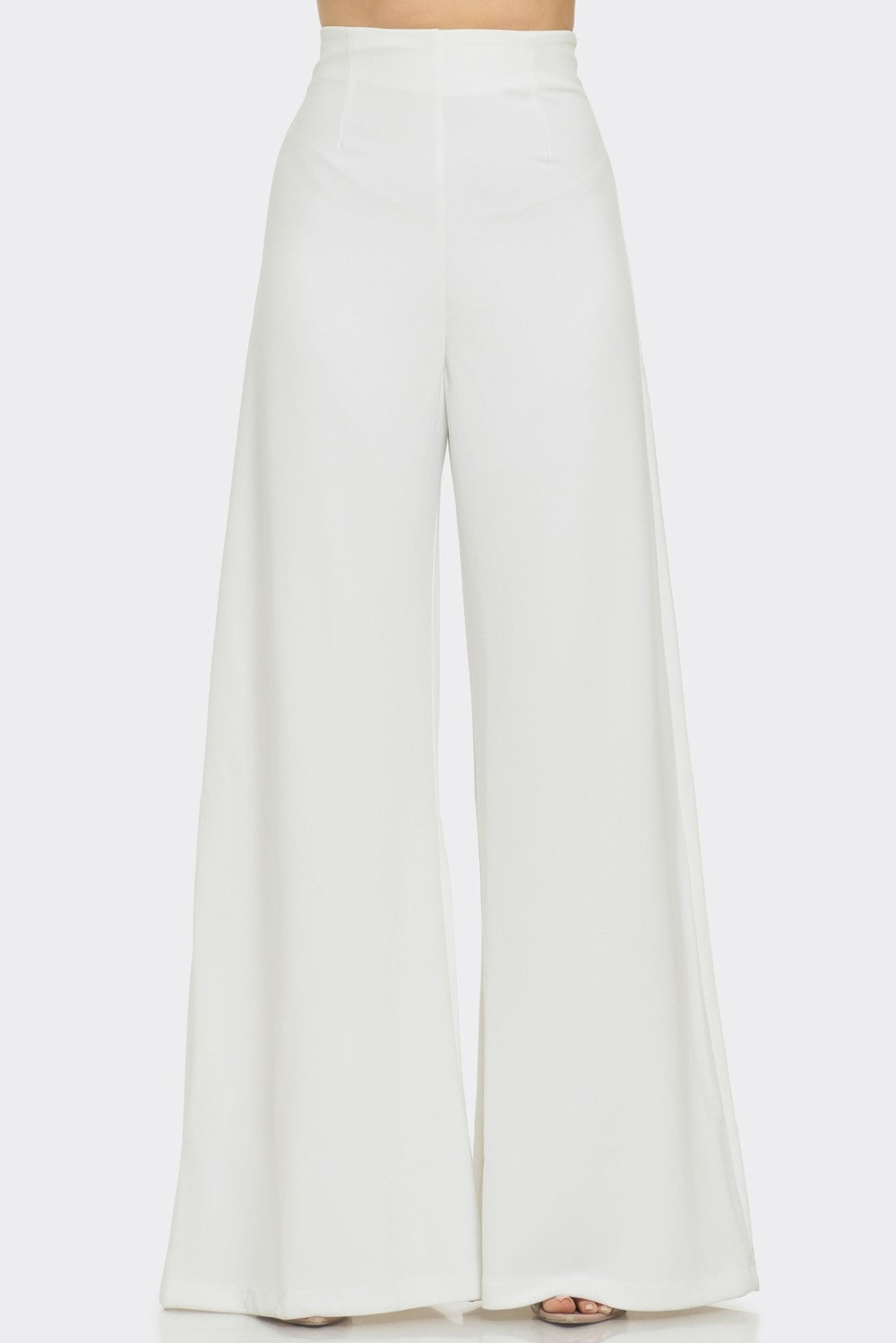 Jay white palazzo pant