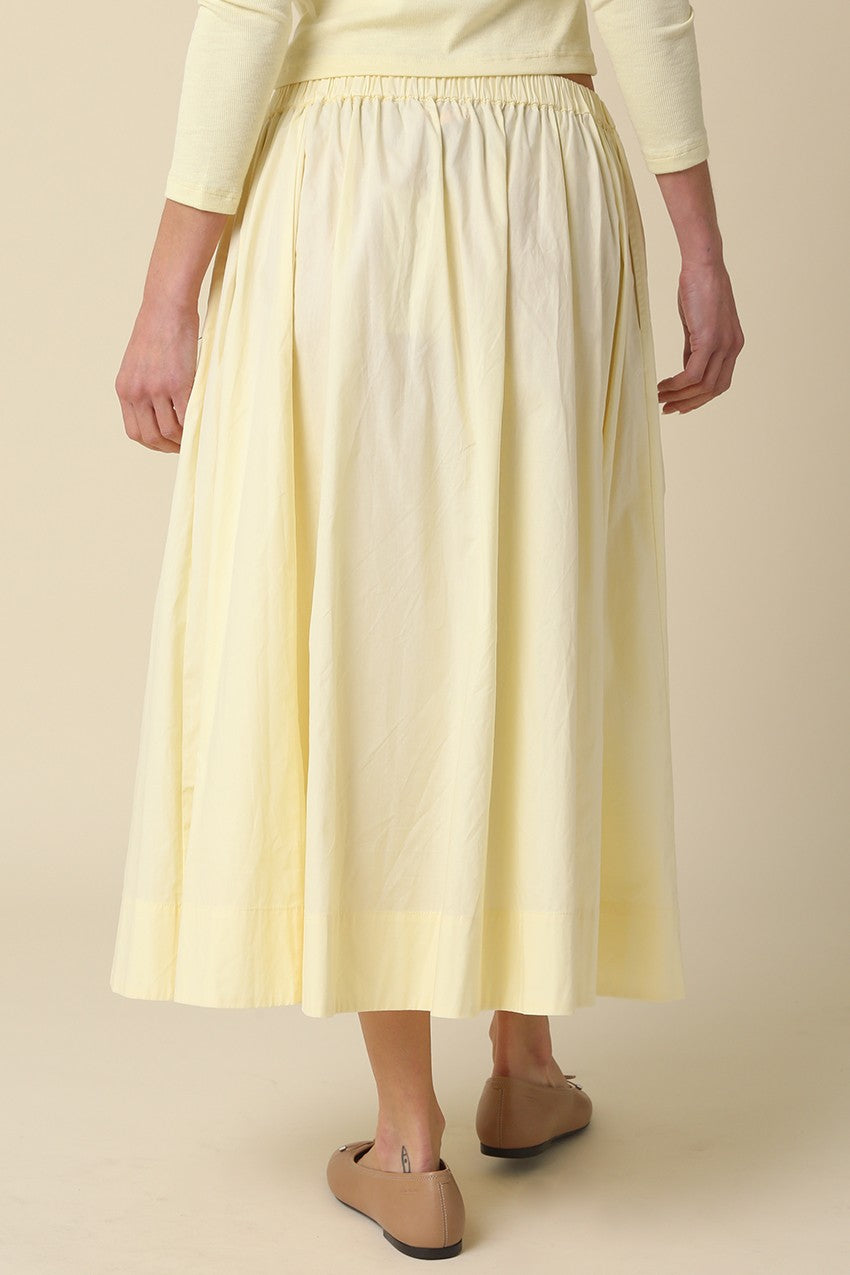 Sara Butter Elastic Band Full Skirt