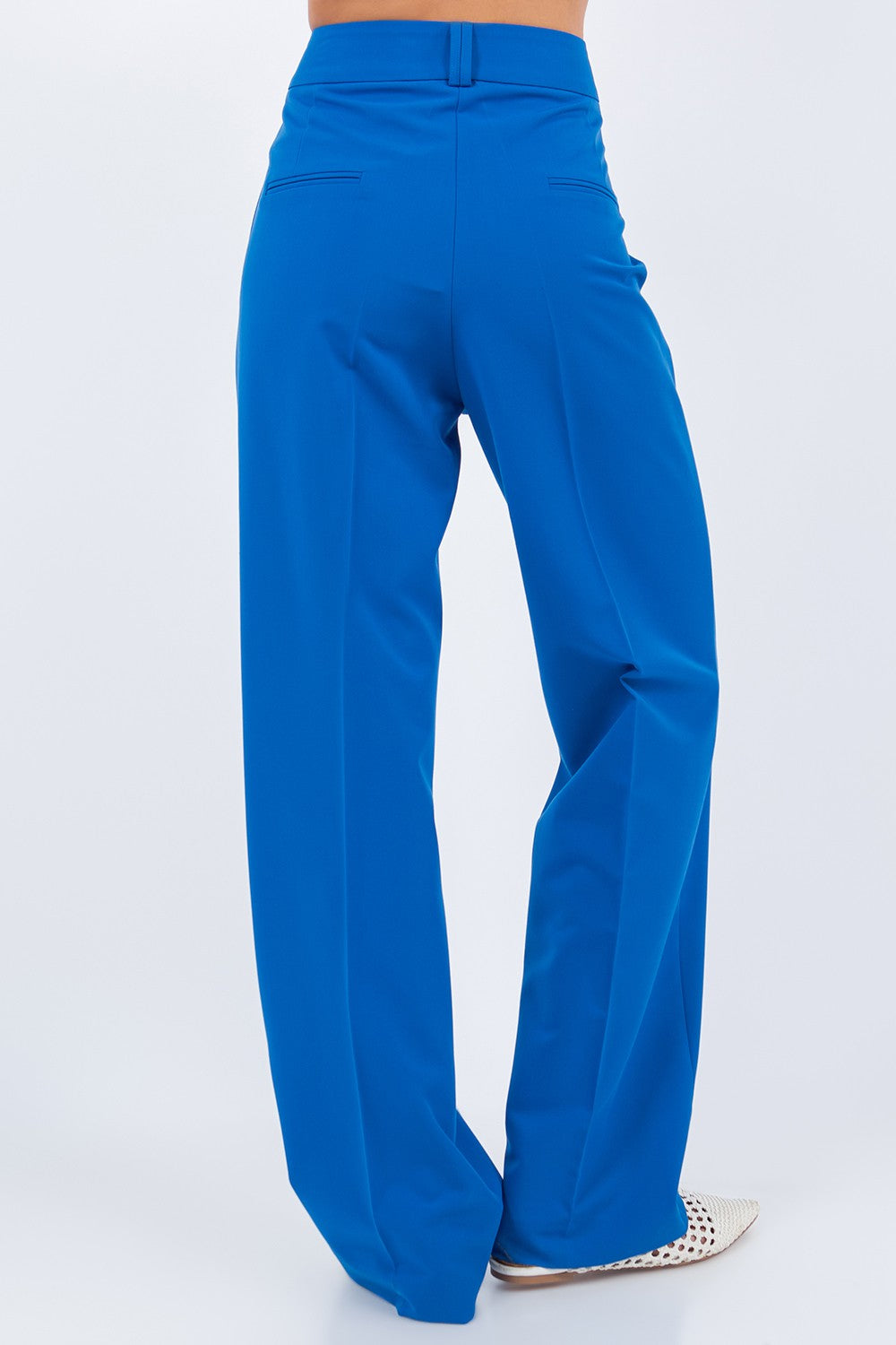 Roe ocean blue stright leg trouser