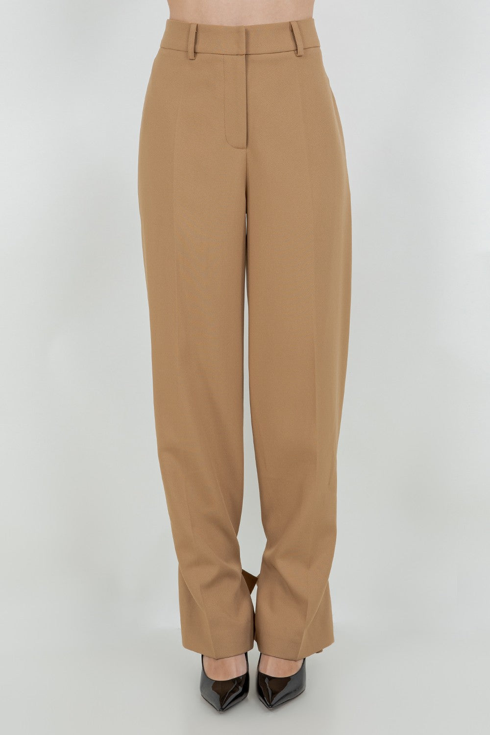Savannah tan trouser with leg opening adjusters