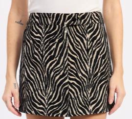Tilly Animal Print Mini Skirt